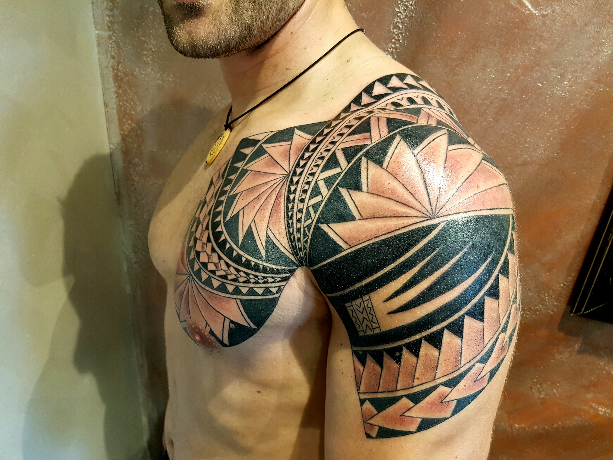 Polinéz tetoválás a Pinker Tattoo galériából